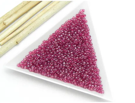 Toho rotunde 11/0 inside color lt. amethyst/fuchsia lined (5g)