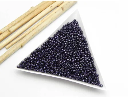 Toho rotunde 11/0 metalic amethyst gun metal (5g)