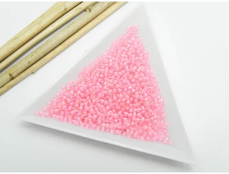 Toho rotunde 11/0 inside color rainbow crystal/hot pink (5g)