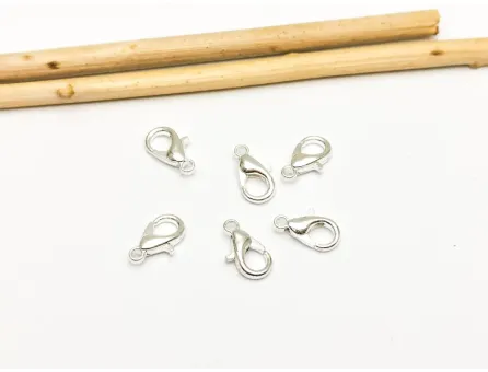 Inchizatoare carabina 10x6mm argintiu (1buc)