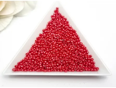 Miyuki Rocailles Rotunde 11/0 Opaque Red Luster (10g)