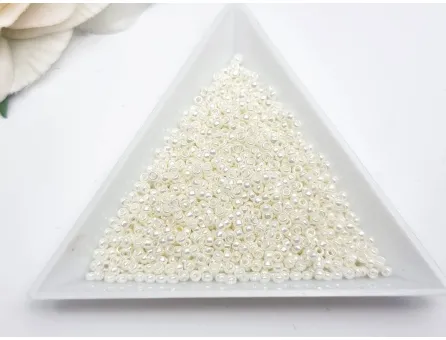 Miyuki Rocailles Rotunde 11/0 Pearl Ceylon (10g)