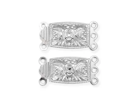 Inchizatoare otel inoxidabil multisir argintiu deschis 21x10mm
