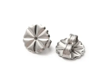 Opritor cercei otel inoxidabil floare 10x10mm (2buc)