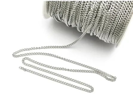 Lant otel inoxidabil 2x1.3x0.4mm (1m)