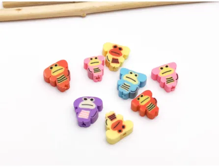 Margele fimo 9x10mm mix maimuta (10buc)