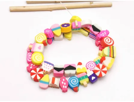 Sirag margele fimo 8~10mm candyland