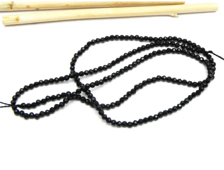 Sirag turmalina neagra microfatetata 1.8~2mm