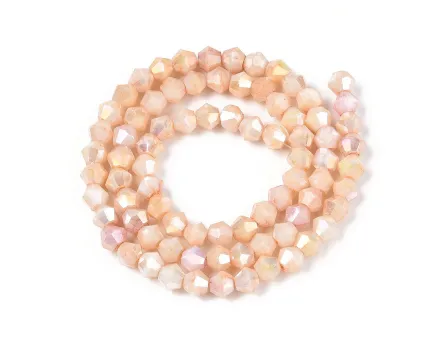 Margele cristal biconic electroplacat 4mm caisa lustered (sirag)