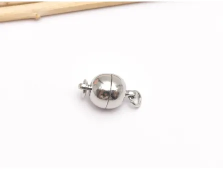 Inchizatoare magnetica cu zale 14x10mm argintiu inchis
