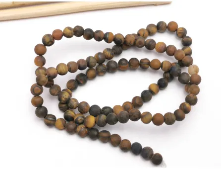 Sirag ochi de tigru mat 4mm