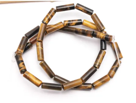Sirag ochi de tigru tub 12x4mm