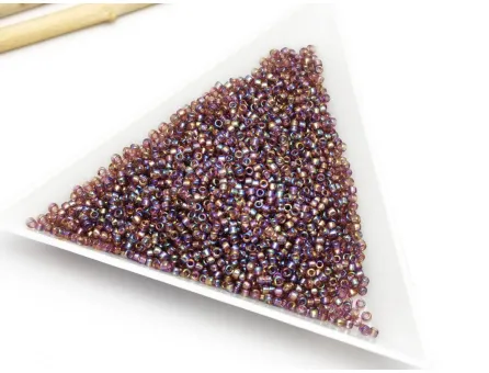 Toho rotunde 15/0 rainbow medium amethyst (5g)