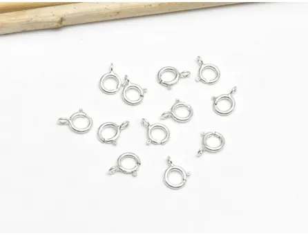 Inchizatoare rotunda Argint 925 - 7x5mm (1buc)