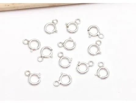 Inchizatoare rotunda Argint 925 - 7x5mm (1buc)