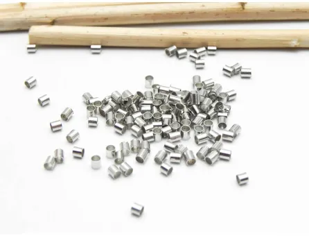 Crimp/opritor tubular 1.5x1.5mm argintiu inchis (1g)