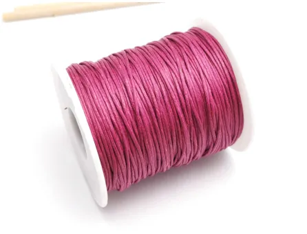 Rola ata bumbac cerata grosime 1mm visiniu (80m)