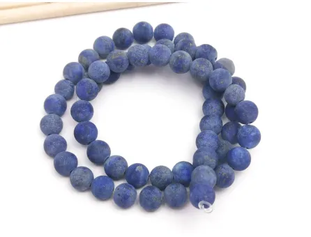 Sirag lapis lazuli mat 6mm