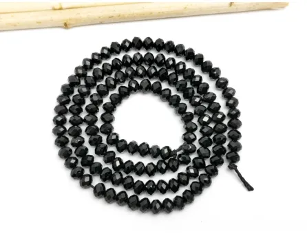 Sirag spinel rondel microfatetat 4x3~2.5mm