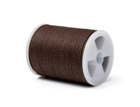 Rola snur nylon impletit grosime 1mm maro (11m)