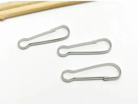 Inchizatoare tip carlig breloc otel inoxidabil 25x8x2mm