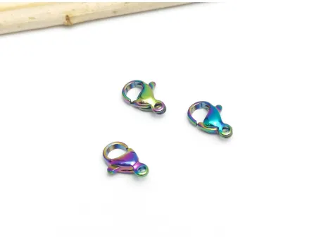 Inchizatoare carabina otel inoxidabil 304 placat IP multicolor 10x6mm