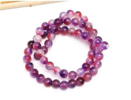 Sirag jad sfere 6mm mov magenta