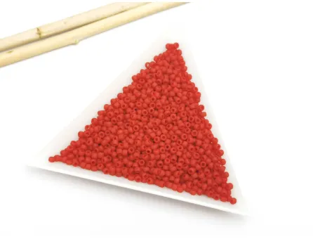 Toho rotunde 11/0 opaque frosted pepper red (5g)