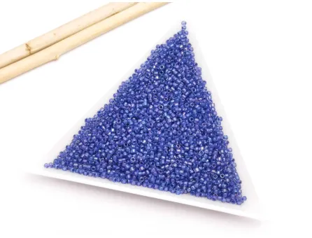 Toho rotunde 15/0 Inside Color Lt Sapphire Opaque Purple Lined (5g)