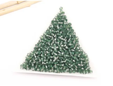 Toho rotunde 8/0 Silver Lined Prairie Green (5g)