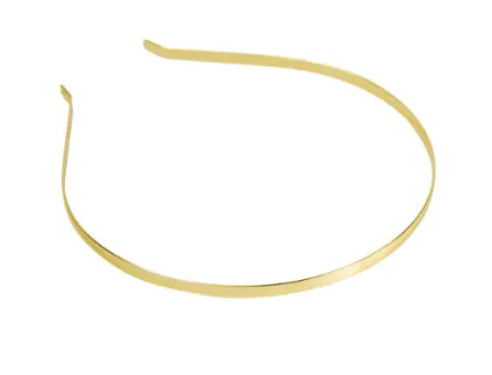 Baza Cordeluta metalica 125x5mm auriu