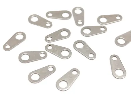 Terminatie lant otel inoxidabil 316 hipoalergenic 8x4x1mm (1buc)