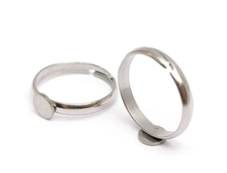 Baza de inel reglabila otel inoxidabil 304 platou 6mm