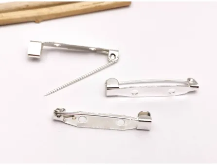 Baza pentru brosa 30x5mm argintiu (1buc)