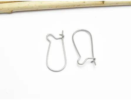 Tortite cercei otel inoxidabil 20x9mm (2buc)