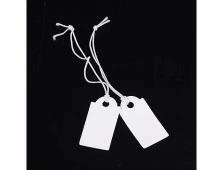 Etichete pentru pret cu ata elastica 26x13x0.3mm (100buc)