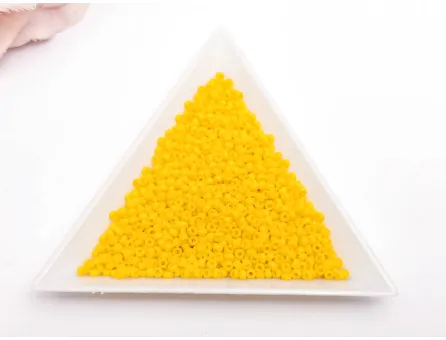 Miyuki Rocailles Rotunde 11/0 Opaque Dark Yellow (10g)