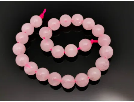 Sirag scurt Cuart roz 8mm