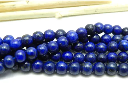 Sirag scurt lapis lazuli 4mm