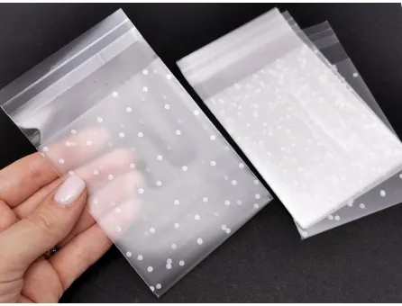 Pungi celofan autoadezive 13x8cm, interior 10x8cm (10buc)