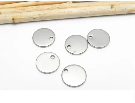 Charm otel inoxidabil banut 13mm