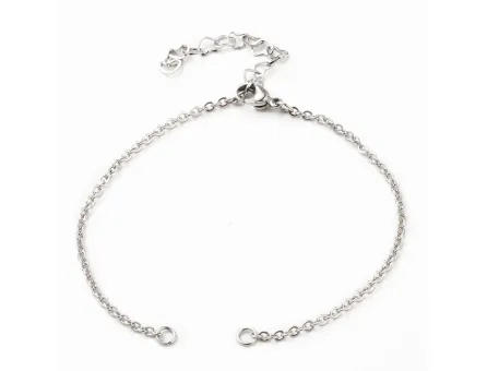 Baza bratara otel inoxidabil 304 pentru link cu prelungitor, lungime 18.5cm