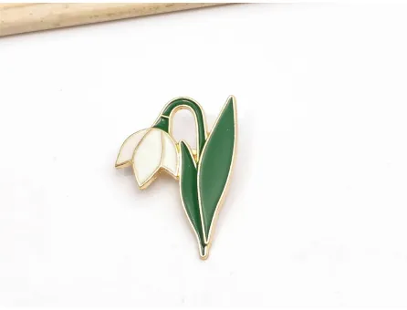 Brosa ghiocel 28x20x6mm