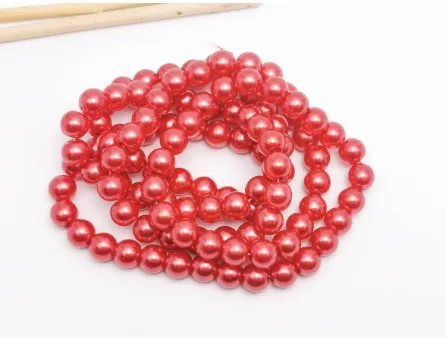 Perle de sticla 8mm grenadina (sirag)