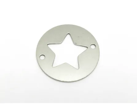 Link otel inoxidabil 304 cerc cu stea 25x1mm