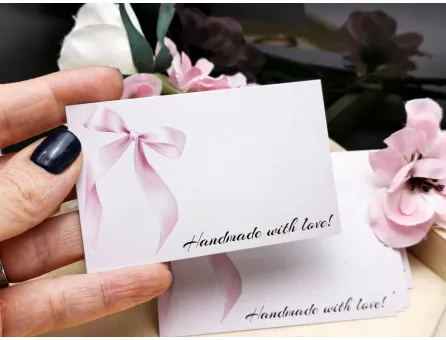 Cartonas expunere bijuterii 8.6x5.3cm funda (50buc)