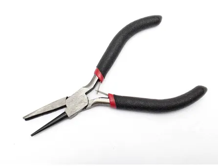 Cleste bijuterii pentru modelat sarma cu o falca plata si una rotunda