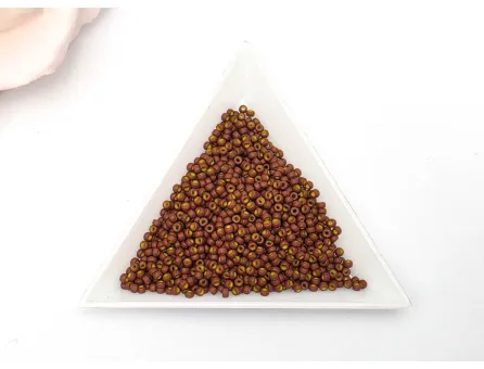 Miyuki Rocailles Rotunde 11/0 Special Dyed Chocolate Reddish Brown (10g)