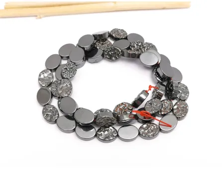 Sirag hematit oval 8x6x3mm