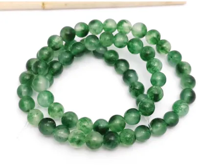 Sirag jad sfere 6mm mix verde